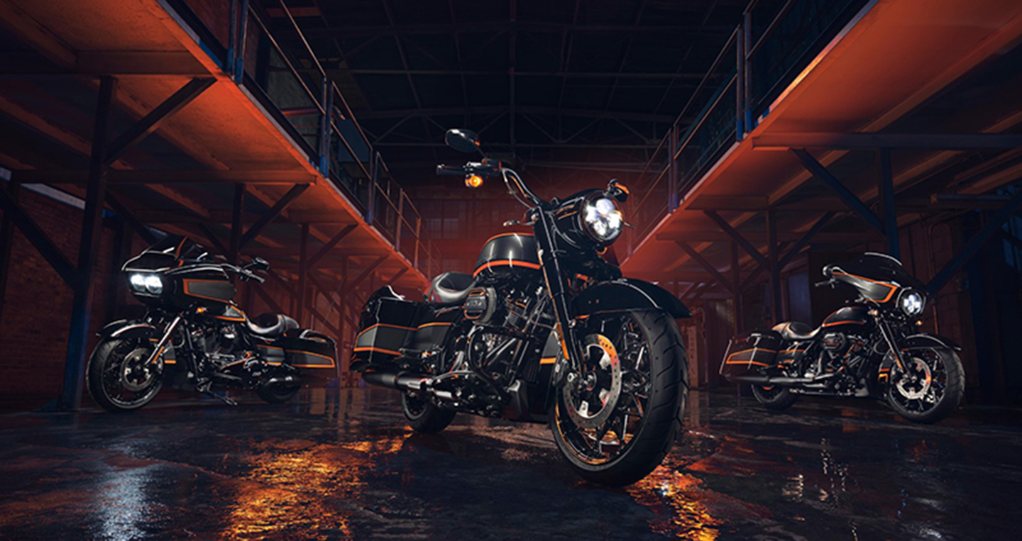 Harley-Davidson phối màu Apex Factory Custom Paint mới cho dòng Touring